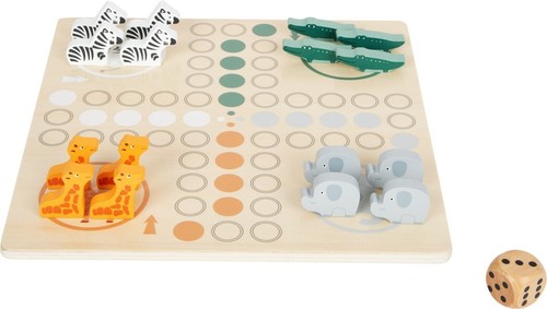 Brettspiel ludo safari - brettspiel,