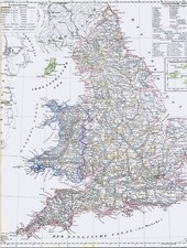 Landkarte England Schottland