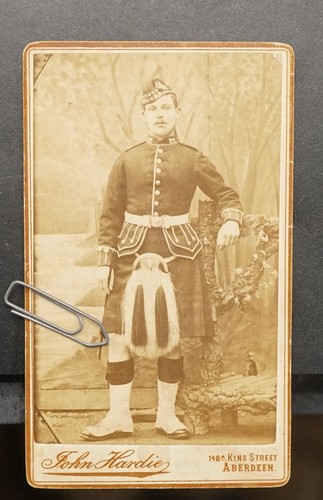 Cdv foto schottland gordon - cdv,