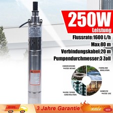 3" 250W Brunnenpumpe