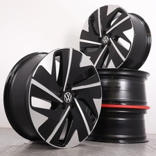 Alufelgen 19 Zoll VW ID.7 ED Original Felgen Hudson 14B601025A & B schwarz  NEU