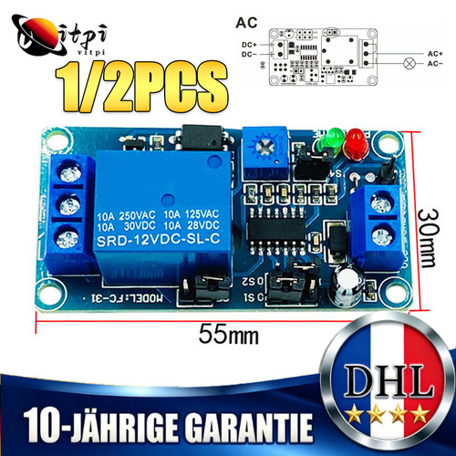 12v zeitschalter - 12v,