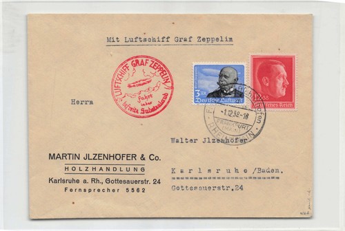 Zeppelinpost sudetenlandfahrt - zeppelinpost:,