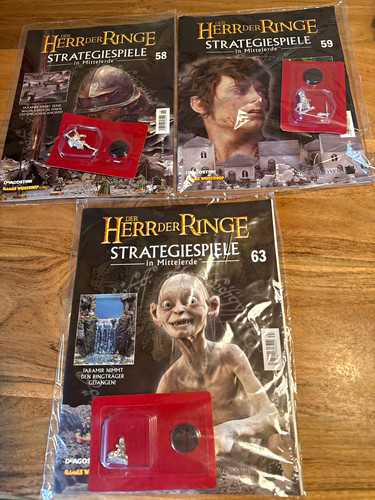 Deagostini der herr - deagostini, ringe