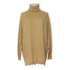 Madeleine, Rollkragenpullover, Größe: 46/48, Beige, Kaschmir/Seide #NAY