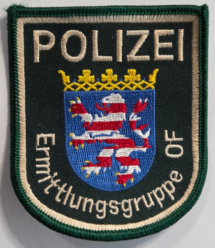 Rarität polizei hessen patch - raritÄt!,