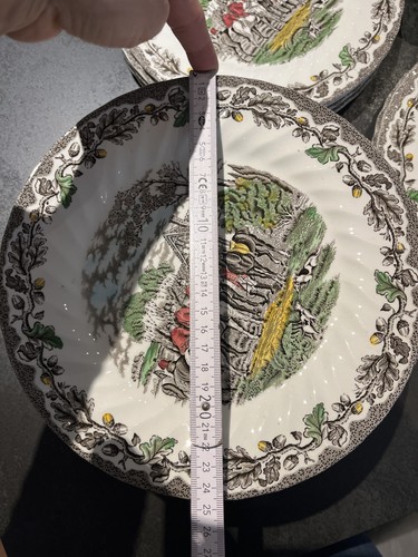 Vintage flache teller myott - teller,