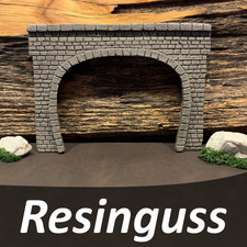 Tunnelportal gleisig - , /