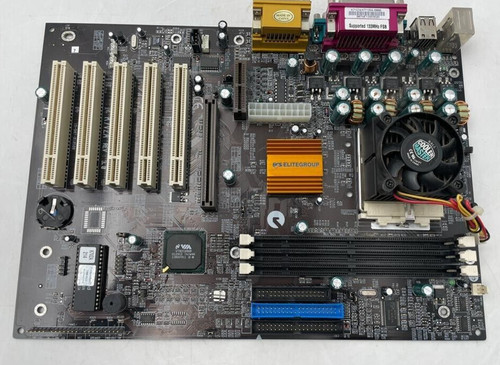 Retro mainboard ecs - mainboard, rev