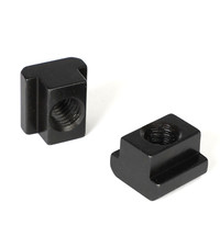 T-Nutenstein DIN 508-10 M4 - M24 Mutter für T-Nuten schwarz/vergütungsfarbig