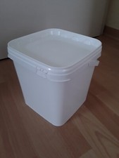 15 x 5l Eimer mit Deckel eckig