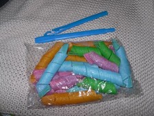 Spiral Lockenwickler Set Spiralwickler Spirallocken mit Styling Haken 18 Stück