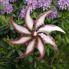 Windrad groß Metall Vintage