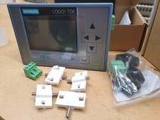 4 x Halterungen SIEMENS LOGO TD / TDE / KTP DISPLAYS +1x Stecker Stromversorgung