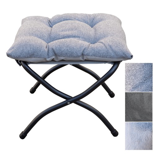 Fußhocker mit kissen - mit,