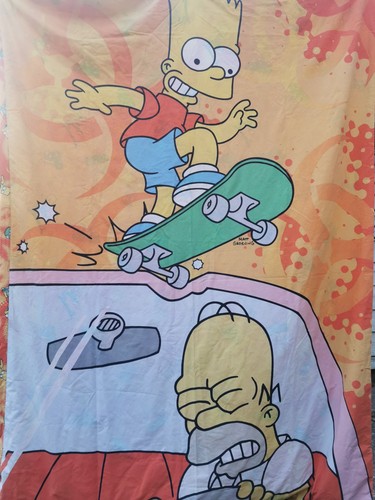 Simpsons vintage bettbezug - vintage,