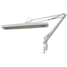 Velleman VTLAMP6 Schreibtischlampe Tischleuchte Bürolampe Lampe T5 42 W grau