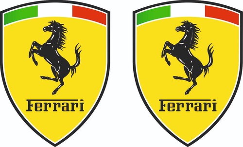 Ferrari aufkleber logo - logo, 2