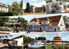 Hohen Neuendorf Laenderinstitut fuer Bienenkunde Rathaus Brunnen Bahnhofsplatz S