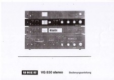 Uher Bedienungsanleitung für