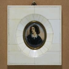 Miniaturmalerei Damenporträt LOLA MONTEZ - 20. Jh.