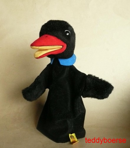 Steiff handpuppe hand rabe - handpuppe,