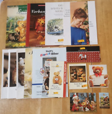 Steiff Katalog 1999 Prospekte 1999 Weihnachten Aufkleber Kalender 1999 P