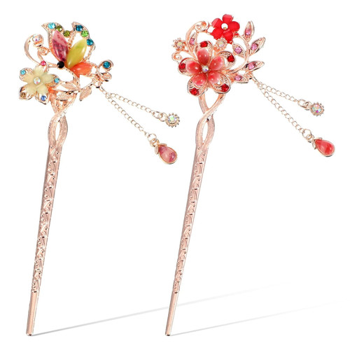 Vintage haar stick - haar,