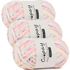 Chenille Wolle, Häkeln