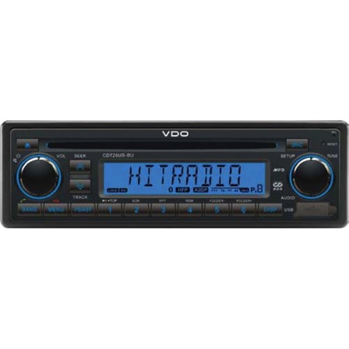Vdo 24v radio cd726ub - radio-cd, *cd726ub-bu*