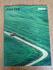 Fiat 132 prospekt brochure