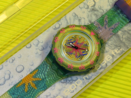 Swatch scuba sea floor - scuba,