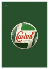 Castrol print carart - a3, by