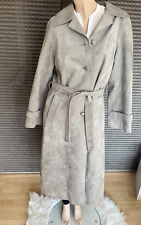 Damen Designer Mantel  Gr.38/40 *Jacques Esterel* Velour  in Grau  !