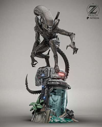 Alien scale resin - scale,