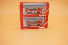Herpa Spur H0 806506 818502 MB/MAN Feuerwehr Drehleiter