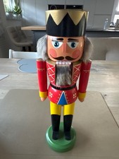 Nussknacker König  31cm   Nußknacker Erzgebirge Weihnachtsfigur Figur