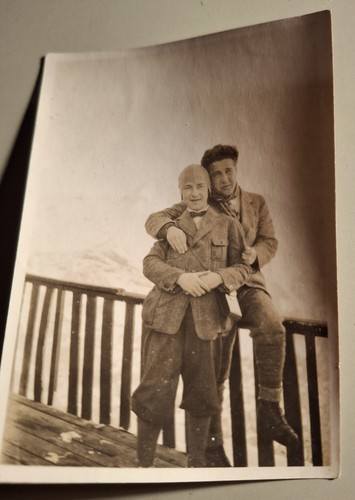 Altes vintage foto junges - altes, paar