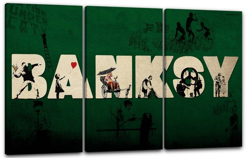 Kunstdruck banksy kollage - kunstdruck,