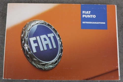 Fiat punto betriebsanleitung - fiat,