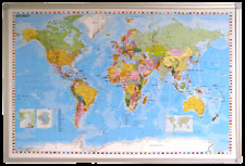 Weltkarte Pinnwand XL mit