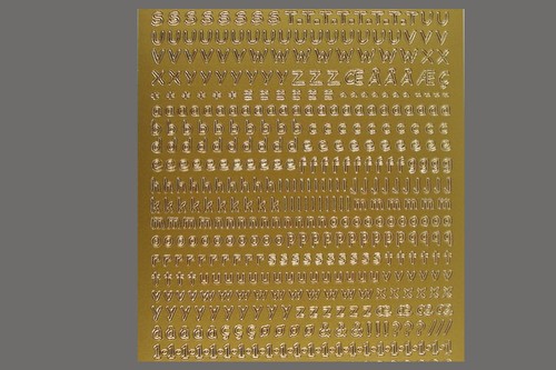 Sticker buchstaben zahlen - sticker, buchstaben/zahlen