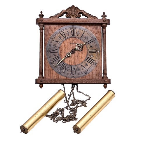 Kienzle wanduhr aus - holz, mit