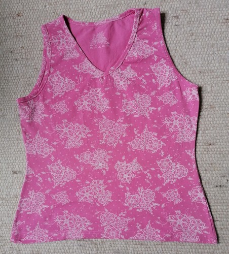 Top rosa mit blumen tcm - blumen,