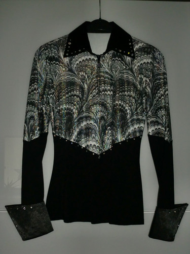 Showbluse turnierbluse - showbluse, ♥