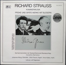 Strauss - Chamber Music for Wind Instruments, SEGERSTAM, Signum, STEREO