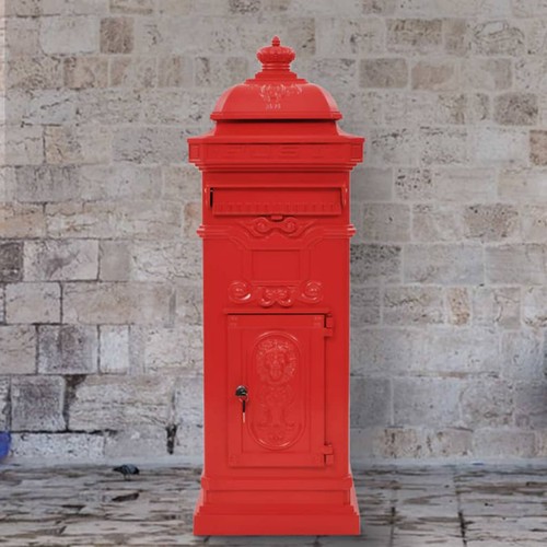 Standbriefkasten alu vintage - standbriefkasten,