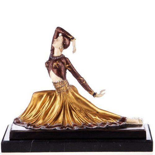 Farbige bronze skulptur - farbige,