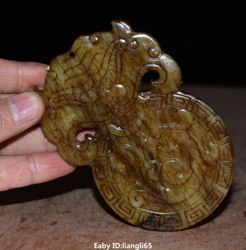 10cm old chinese jade - 10cm,