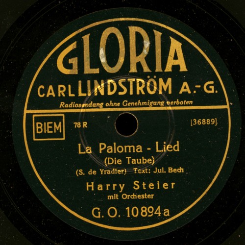 Harry steier paloma - /, hans